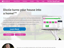 Tablet Screenshot of dizzle.com